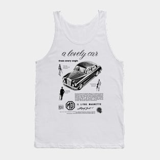 MG MAGNETTE - 1950s advert Tank Top